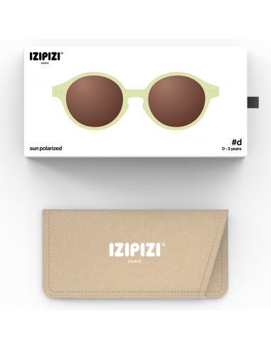 Okulary przeciwsłoneczne dla dzieci IZIPIZI BABY ♯D Vanilla Polarized/Brown Lens