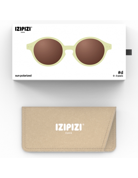 Okulary przeciwsłoneczne dla dzieci IZIPIZI BABY ♯D Vanilla Polarized/Brown Lens