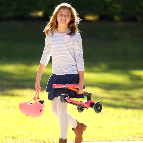 Hulajnoga Maxi Micro Deluxe składana koralowa