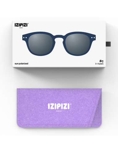 Okulary przeciwsłoneczne dla dzieci IZIPIZI KIDS ♯C Navy Blue Polarized
