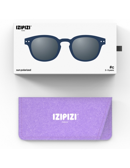 Okulary przeciwsłoneczne dla dzieci IZIPIZI KIDS ♯C Navy Blue Polarized