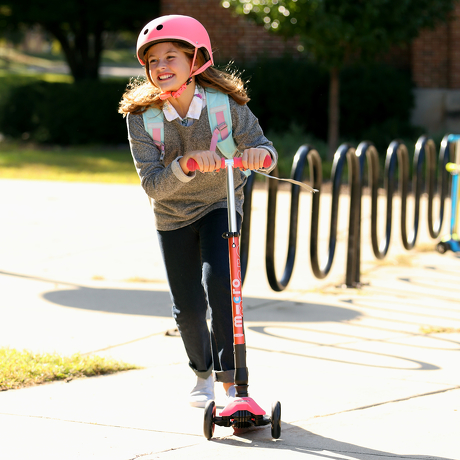 Hulajnoga Maxi Micro Deluxe składana koralowa