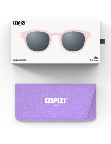 Okulary przeciwsłoneczne dla dzieci IZIPIZI KIDS ♯C Pink Polarized