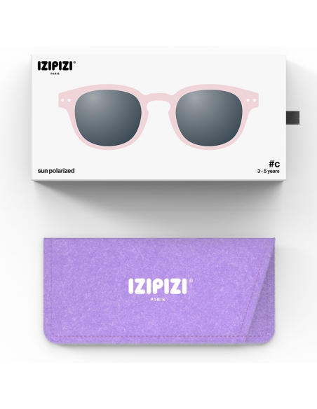 Okulary przeciwsłoneczne dla dzieci IZIPIZI KIDS ♯C Pink Polarized