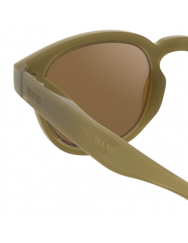 Okulary przeciwsłoneczne dla dzieci IZIPIZI KIDS ♯C Olive Polarized/Brown Lens
