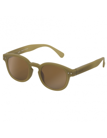 Okulary przeciwsłoneczne dla dzieci IZIPIZI KIDS ♯C Olive Polarized/Brown Lens