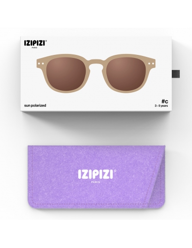 Okulary przeciwsłoneczne dla dzieci IZIPIZI KIDS ♯C Macchiato Polarized/Brown Lens