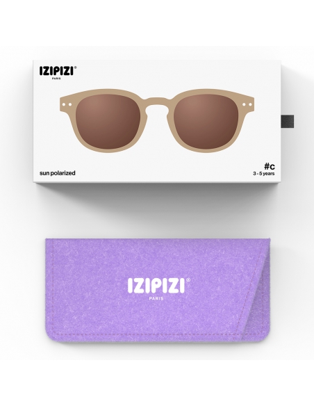 Okulary przeciwsłoneczne dla dzieci IZIPIZI KIDS ♯C Macchiato Polarized/Brown Lens