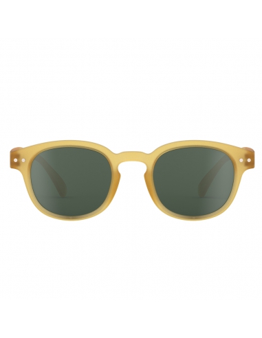Okulary przeciwsłoneczne dla dzieci IZIPIZI KIDS ♯C Yellow Honey Polarized/Green Lens