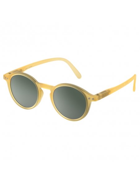 Okulary przeciwsłoneczne dla dzieci IZIPIZI KIDS ♯D Yellow Honey Polarized/Green Lens