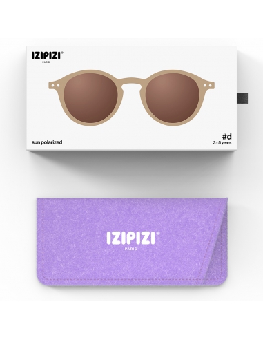 Okulary przeciwsłoneczne dla dzieci IZIPIZI KIDS ♯D Macchiato Polarized/Brown Lens