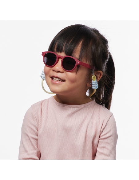 Okulary przeciwsłoneczne dla dzieci IZIPIZI KIDS ♯C Cranberry Polarized