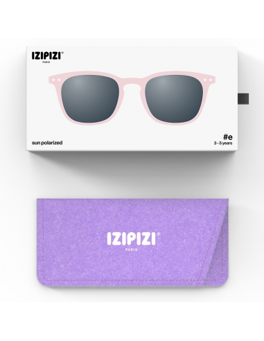Okulary przeciwsłoneczne dla dzieci IZIPIZI KIDS ♯E Pink Polarized