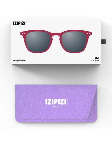 Okulary przeciwsłoneczne dla dzieci IZIPIZI KIDS ♯E Cranberry Polarized