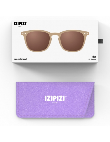 Okulary przeciwsłoneczne dla dzieci IZIPIZI KIDS ♯E Macchiato Polarized/Brown Lens