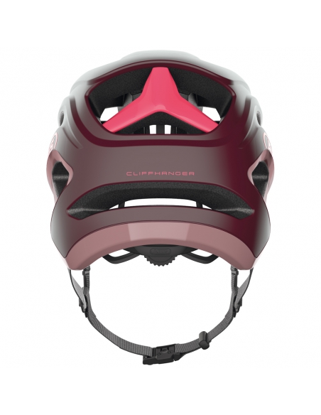 Kask rowerowy ABUS Cliffhanger Wildberry Red