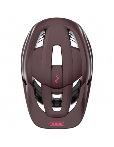 Kask rowerowy ABUS Cliffhanger Wildberry Red