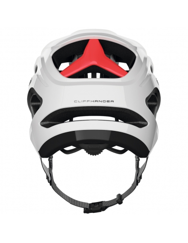 Kask rowerowy ABUS Cliffhanger Shiny White