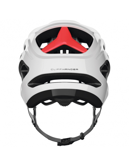 Kask rowerowy ABUS Cliffhanger Shiny White