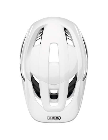Kask rowerowy ABUS Cliffhanger Shiny White
