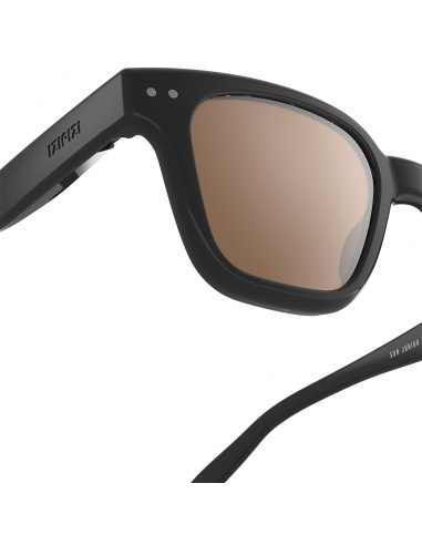 Okulary przeciwsłoneczne dla dzieci IZIPIZI JUNIOR ♯ROAD Black Road/Brown Lens