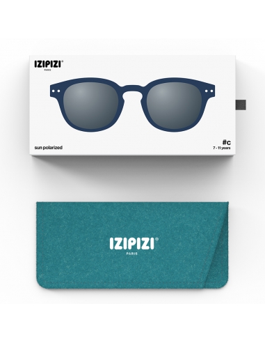 Okulary przeciwsłoneczne dla dzieci IZIPIZI JUNIOR #C Navy Blue Polarized