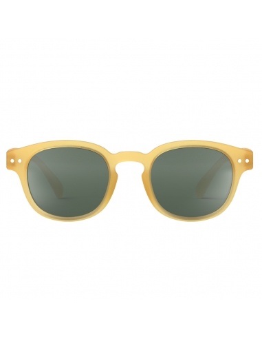 Okulary przeciwsłoneczne dla dzieci IZIPIZI JUNIOR #C Yellow Honey Polarized/Green Lens