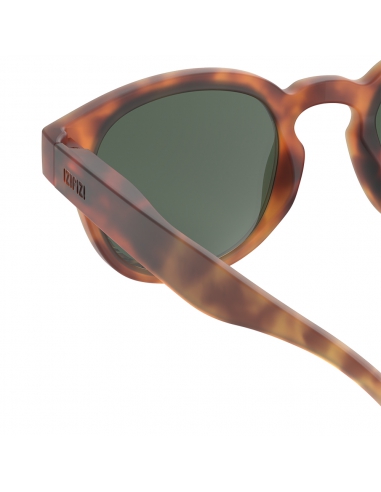 Okulary przeciwsłoneczne dla dzieci IZIPIZI JUNIOR #C Havane Polarized/Green Lens