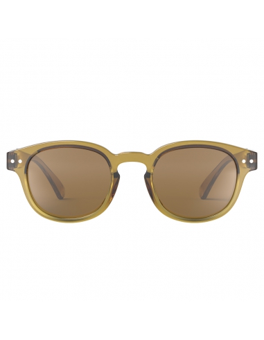 Okulary przeciwsłoneczne dla dzieci IZIPIZI JUNIOR #C Golden Green Polarized/Brown Lens