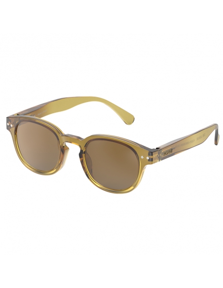 Okulary przeciwsłoneczne dla dzieci IZIPIZI JUNIOR #C Golden Green Polarized/Brown Lens