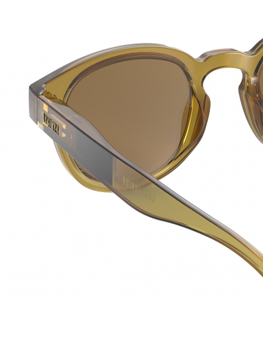 Okulary przeciwsłoneczne dla dzieci IZIPIZI JUNIOR #C Golden Green Polarized/Brown Lens