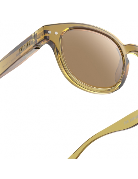 Okulary przeciwsłoneczne dla dzieci IZIPIZI JUNIOR #C Golden Green Polarized/Brown Lens