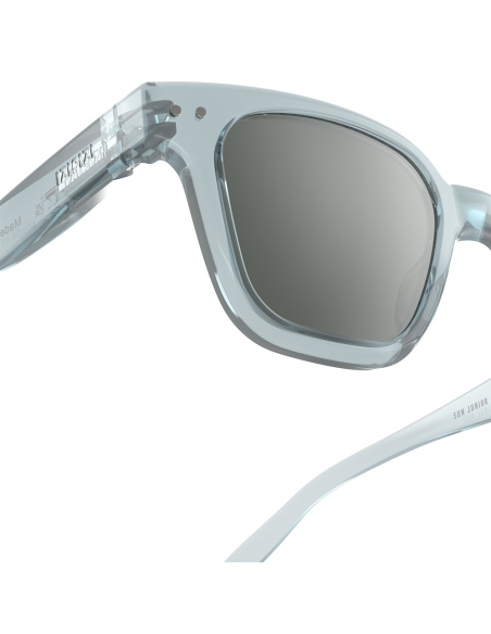 Okulary przeciwsłoneczne dla dzieci IZIPIZI JUNIOR #ROAD Frozen Blue Polarized/Blue Lens