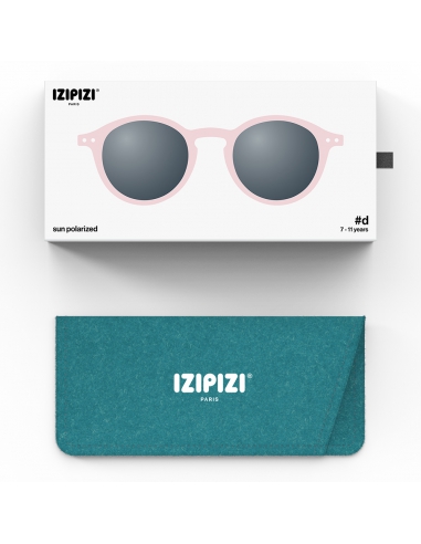 Okulary przeciwsłoneczne dla dzieci IZIPIZI JUNIOR #D Pink Polarized