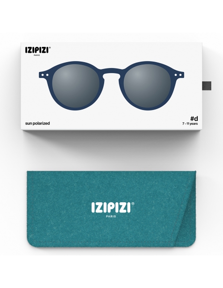 Okulary przeciwsłoneczne dla dzieci IZIPIZI JUNIOR #D Navy Blue Polarized