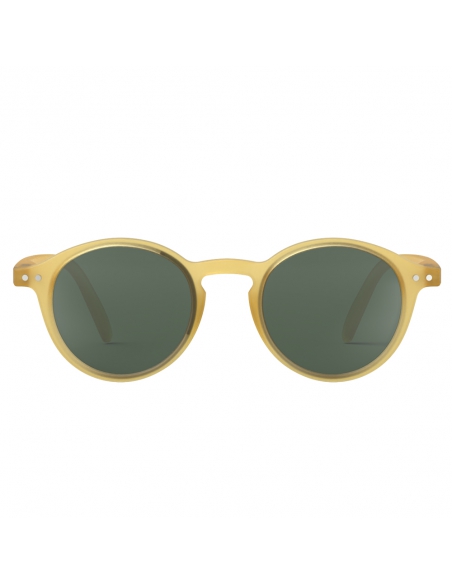 Okulary przeciwsłoneczne dla dzieci IZIPIZI JUNIOR #D Yellow Honey Polarized / Green Lens