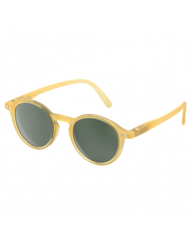 Okulary przeciwsłoneczne dla dzieci IZIPIZI JUNIOR #D Yellow Honey Polarized / Green Lens