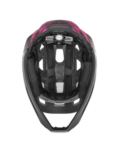 Kask rowerowy full face Uvex React JR Cranberry Mat (odpinana garda)