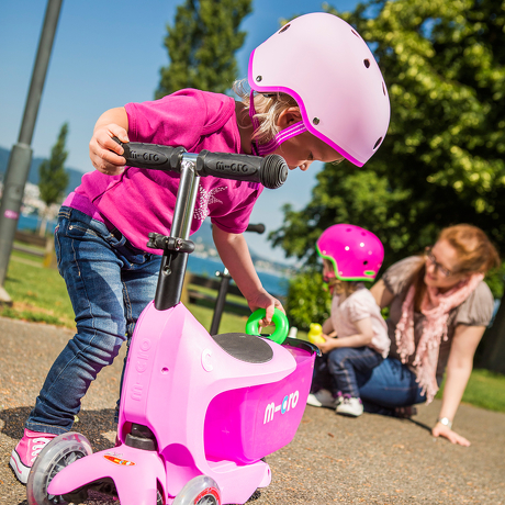 Kask Micro candy różowy