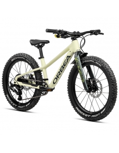 Rower dziecięcy ORBEA Kimu 20" H10 (karbonowy widelec) Acid Gum - Escape Green