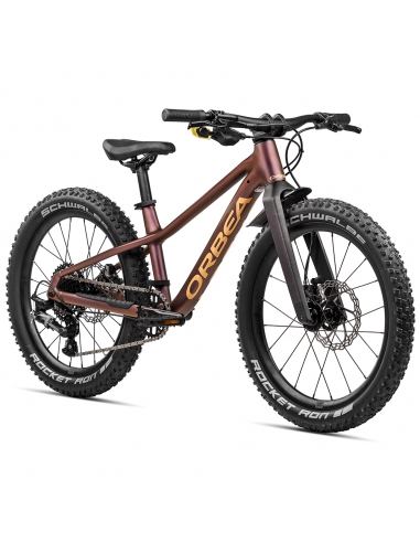 Rower dziecięcy ORBEA Kimu 20" H10 (karbonowy widelec) Metallic Sunset - Orange Cloud