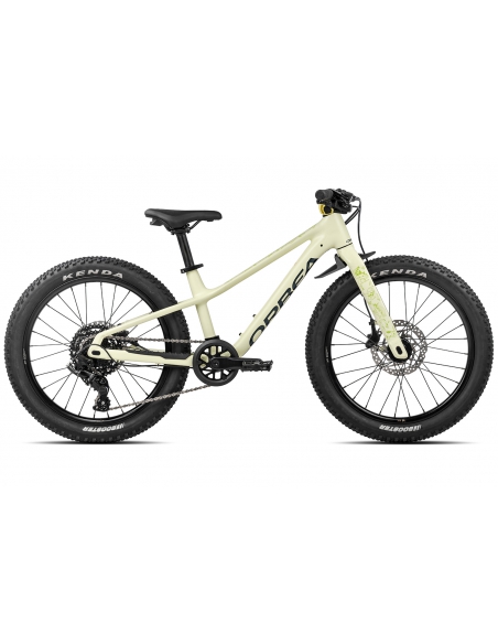 Rower dziecięcy ORBEA Kimu 20" H20 (aluminiowy widelec) Acid Gum - Escape Green