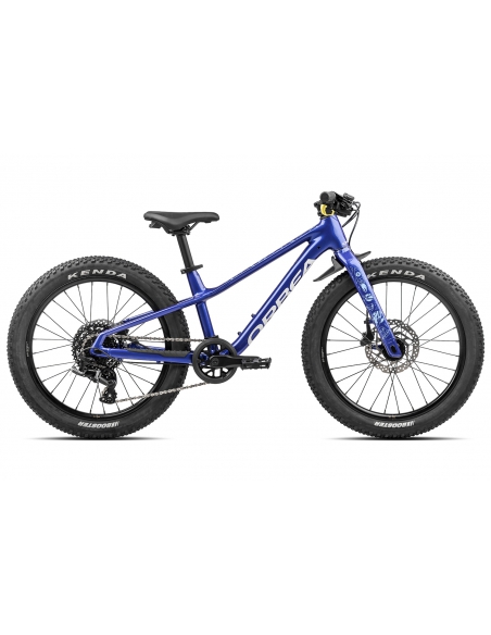 Rower dziecięcy ORBEA Kimu 20" H20 (aluminiowy widelec) Cobalt Blue - Lilac