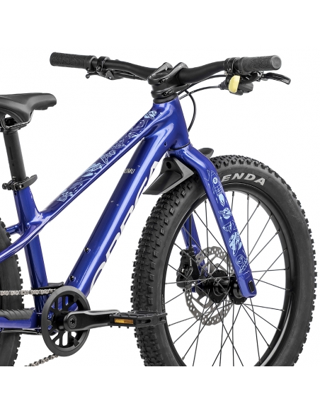 Rower dziecięcy ORBEA Kimu 20" H20 (aluminiowy widelec) Cobalt Blue - Lilac