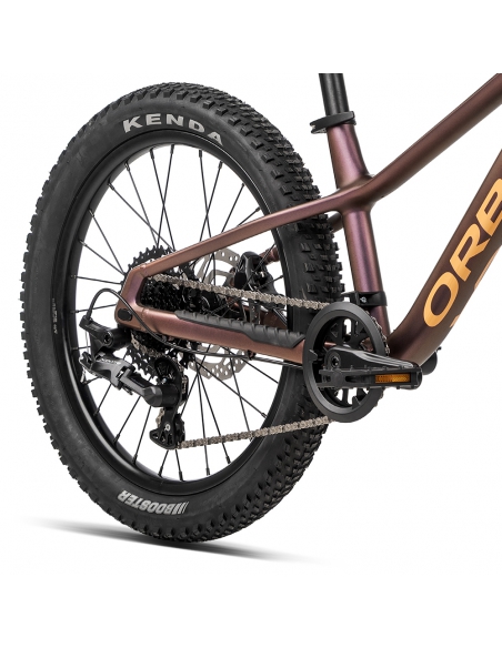Rower dziecięcy ORBEA Kimu 20" H20 (aluminiowy widelec) Metallic Sunset - Orange Cloud