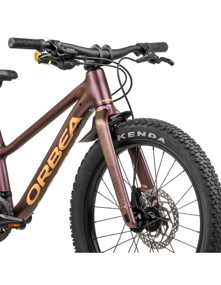 Rower dziecięcy ORBEA Kimu 20" H20 (aluminiowy widelec) Metallic Sunset - Orange Cloud