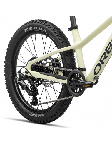Rower dziecięcy ORBEA Kimu 20" H20 (aluminiowy widelec) Acid Gum - Escape Green