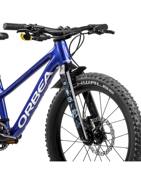 Rower dziecięcy ORBEA Kimu 20" H10 (karbonowy widelec) Cobalt Blue - Lilac