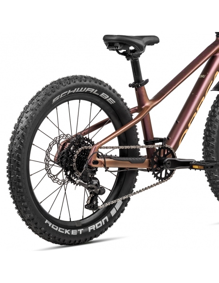 Rower dziecięcy ORBEA Kimu 20" H10 (karbonowy widelec) Metallic Sunset - Orange Cloud