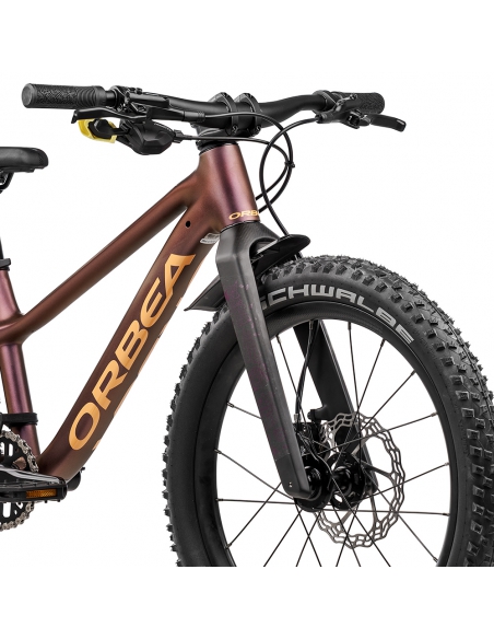 Rower dziecięcy ORBEA Kimu 20" H10 (karbonowy widelec) Metallic Sunset - Orange Cloud